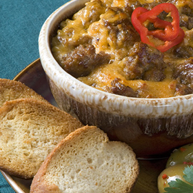 Image of Italian Sausage and Cheese Dip